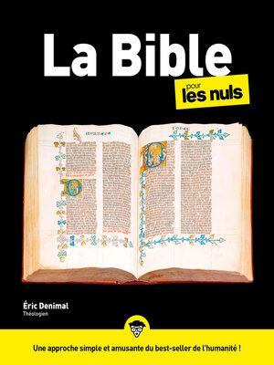 cover image of La Bible pour les Nuls, grand format, 2e éd.